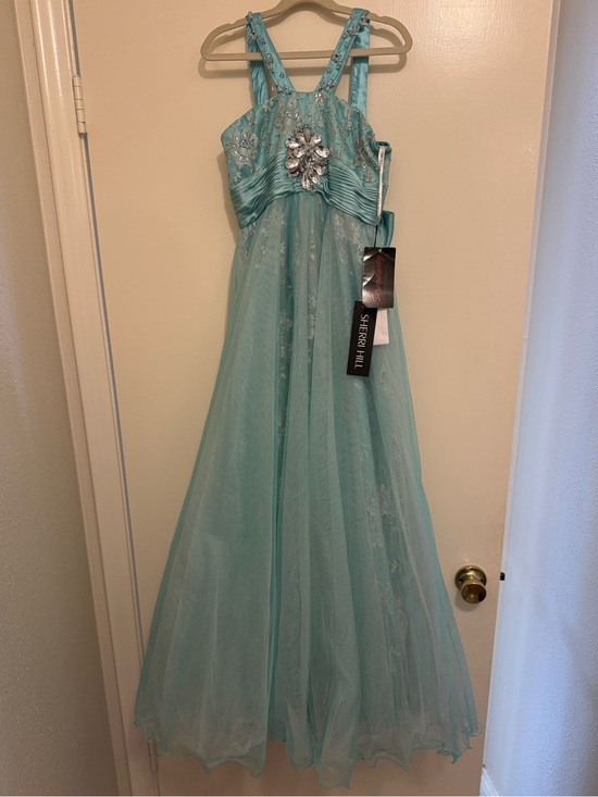Sherri Hill Other - Sherri Hill Girls Size 10 Aqua Blue Formal Dress | Originally $398 - w/ tags!